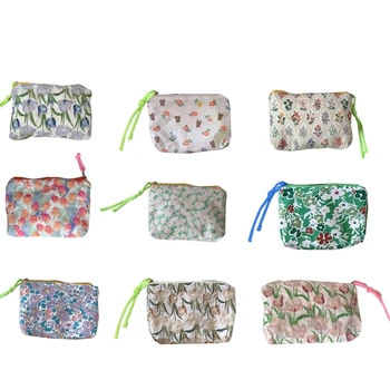 Пътна чанта за съхранение на тоалетни принадлежности, козметика чанти с цветен принтом, козметични чанти за жени