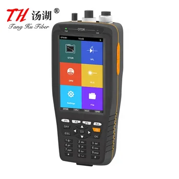 TM290 Smart Handheld OTDR тестер от оптични влакна, Оптични търсещия препятствия Точка на разкъсване на влакна, оптично оборудване Поддръжка на FTTH Пр 5 години