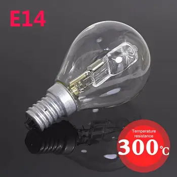 Крушка за фурна с мощност 40 W, халогенна лампа, термостойкая лампа E14 P45, вита лампа