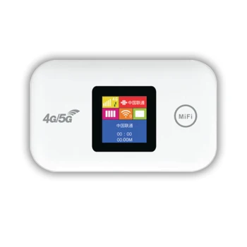 Lte 4G рутер Безжичен Портативен Wifi модем 3000 ма Мини градинска точка за достъп Wi-Fi ръчен Mifi 150 mbps Слот за sim-карти Mifis