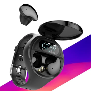 2022 Нов Модел на Сърдечната Честота Кръвно Налягане Кислород Спортни Умен Часовник 2 в 1 Безжични Smart-Часовници с Bluetooth-Слушалки накрайници за уши