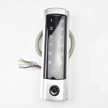 RFID Автономна Сензорен Контролер за Достъп Метална Клавиатура NFC 13,56 Mhz Система за Заключване на вратите, Система за Контрол на Достъп С Пръстен Разговор Водоустойчива IP65