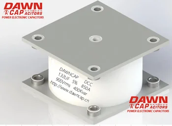 DAWNCAP DCC-5H 1.32 ICF 900 В 850A 400KVAR С водно охлаждане голям ток Голям Резонансен Кондензатор 78*78*34 мм