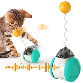 Играчки за домашни котки, интерактивна балансирующая играчка за домашни любимци, електрически чаша, забавни стоки за котки, аксесоари за котки