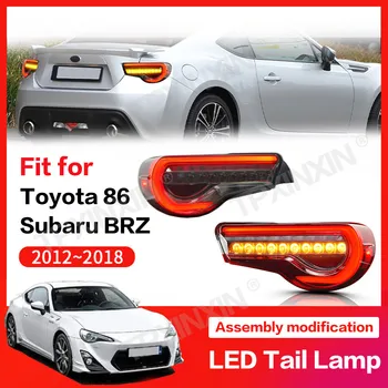 За Subaru BRZ 2012-2018 Задна Светлина Led В Събирането на Знаменца Волан Плъгин Модификация Поворотник Автоаксесоари DRL