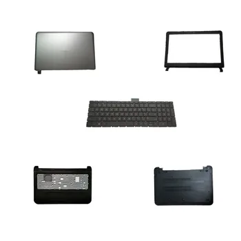 Клавиатура за лаптоп, главни букви, горната част на задната част на LCD капачката, долен корпус, калъф за HP ProBook 4510s 4515s 4520s 4525s, черен, САЩ