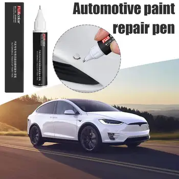 Подходящ е за Tesla Model 3 X Y S, дръжки за премахване на драскотини по колата, дръжката за ремонт на автомобилната боя, черен, бял, хонорар боя, ремонтно колелото A6X0