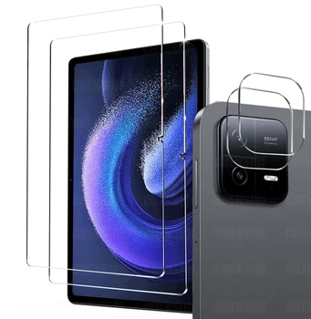 Закалено стъкло за Xiaomi Pad 6/Xiaomi Pad 6 Pro 11 инча 2023 защитно фолио за задната камера, защитно фолио от надраскване, стъклена филм