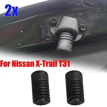 Предна защитна плоча буфер на арматурното табло гума скоба за закрепване на кея Буферна тампон на предния капак на автомобила за Nissan X-Trail T31 2007-2013