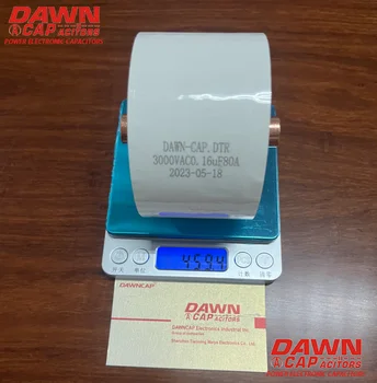 DAWNCAP DTR 0,16 ICF 3000VAC 80A Резонансен кондензатор 93*55 mm M8