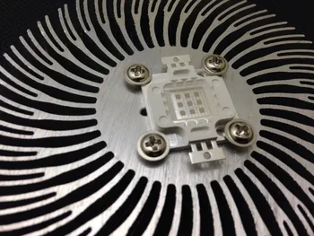 Алуминиев led радиатор само за охлаждане led панел с висока мощност 10 W, 10 W led диоди 18 бр./лот