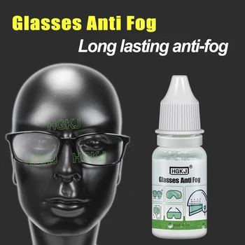 Препарат за почистване на стъклата от замъгляване HGKJ Glasses Anti-Fog Спрей Средство за почистване на стъкла за очи от замъгляване Средство за почистване на стъкла за прозорци за стъкло