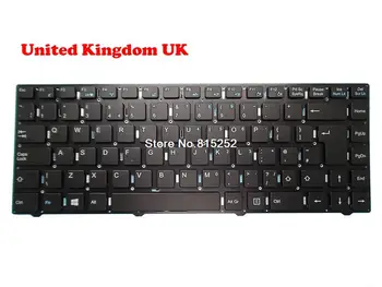 Клавиатура за лаптоп PEAQ PNB C1014 ТаиландТІ/обединено Кралство Великобритания без рамка, Черно нов