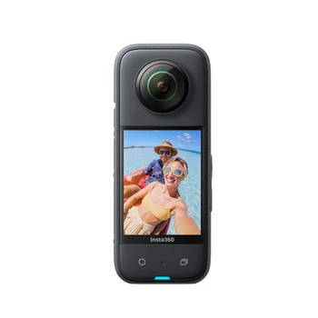 Insta360 X3 - водоустойчива спортна камера с сензор 1/2 инча, 720000 пиксела, сензорен екран 2,29 инча, функция за отговор на вибрациите и редактирането с помощта на изкуствен интелект.