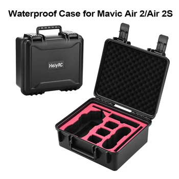 Водоустойчив взрывозащищенная чанта за DJI Mavic 2 Air/AIR 2S чанта за съхранение с твърдо покритие, чанта във формата на миди, преносим калъф, аксесоар