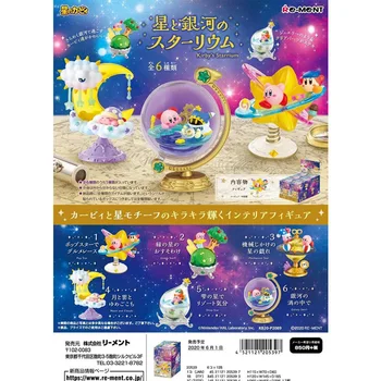 Оригиналната Колекция на Терариума Rement Kirby Super Star Deluxe Memories Комплект от 6 вида Сбирка Фигурки играчки