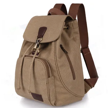 Жена платно раница, дамски реколта пътна чанта, изработена от чист памук, модерни училищни чанти за лаптоп на съвсем малък, чанта на рамото за момичета