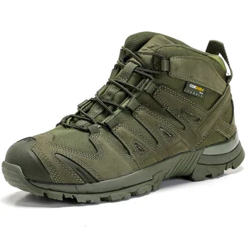 Есенно-зимни мъжки туристически обувки от най-високо качество, улични катерене ловни, спортни треккинговые планински тактически военни спортни мъжки обувки