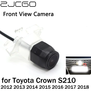 ZJCGO Изглед отпред на автомобила лого Парковочная камера за нощно виждане за Toyota Crown S210 2012 2013 2014 2015 2016 2017 2018
