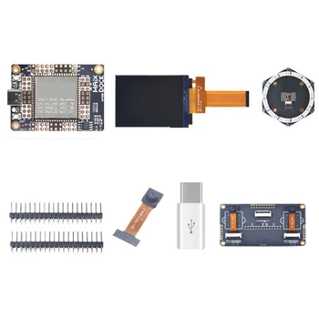 За Sipeed Maix Зарядно комплект K210 AI + Лот С микрофонной Решетка + Бинокулярная камера Cam GC0328 + Комплекти платки разработка с екран от 2,4 инча