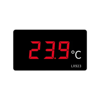 Термометър за басейн с led дисплей и са водоустойчиви сензор Термометър за вода, аквариум, измерване на температурата на външния въздух, штепсельная вилица ЕС