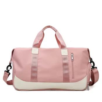 Дамская чанта, голяма спортна многофункционална чанта за багаж, чанта за почивните дни, дамски дизайнерска чанта за пътуване