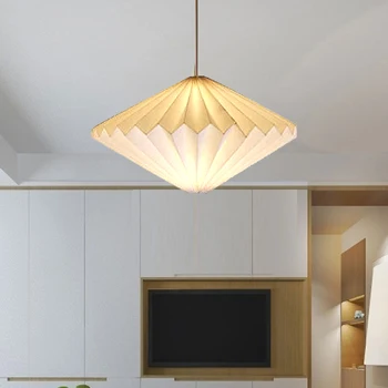 Скандинавски Творчески Хартиена Лампа за Фенер Оригами, направи си САМ Art Лампа За Лампи Тавана Лампа Украса Полилеи Окачване за Хол