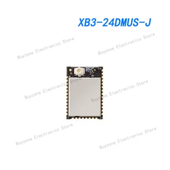 Zigbee Модули XB3-24DMUS-J - 802.15.4 XBee С 3: 2, 4 Ghz, DigiMesh, Сащ, FL Антена, SMT