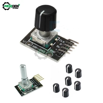 Модул энкодера със завъртане на 360 ° + капачка дръжка с завъртане на потенциометъра 6 мм за таксите, разработване на Arduino Brick Sensor Switch