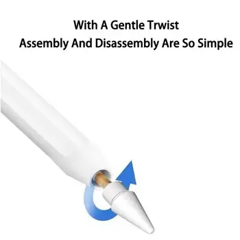 Полезен съвет стилус Чувствителен на допир износоустойчива връх на писеца Сензорна писалка за таблет Сменяеми върха