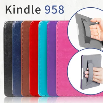 За Kindle Paperwhite 3 Ръчно калъф за електронна книга Кожена smart-калъф за Kpw123/958 DP75SDI 7-то поколение 6-Инчов Защитен калъф