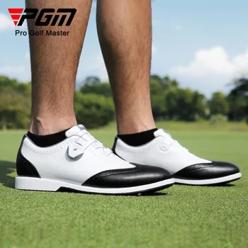 PGM нови обувки за голф, водоустойчив мъжки обувки, мъжки обувки, спортни обувки, обувки с дръжки