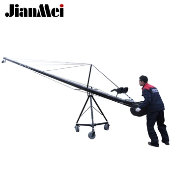 Jianmei тежкотоварни DS5-10m голям триъгълен кран с електрическо управление, регулатор на наклон на камерата, стабилизатор на видео