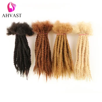 AHVAST 100% естествена коса, Текстурата Locs Расти за изграждане на Текстурирани спирала върховете на Locs