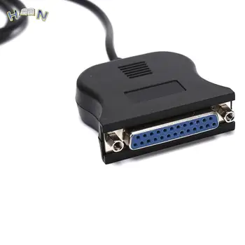 1 бр. на 120 cm Кабел за принтер с паралелен порт от USB 2.0 до 25 контакти IEEE 1284, USB КЪМ Паралелен адаптерному кабел