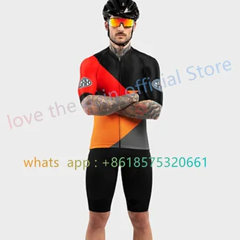 Испания, мъжки комплект от джърси за велоспорта, лятна спортни дрехи за свободното време, дрехи за планински велосипеди, дрехи за състезателни автомобили, костюм за МТВ, Майо, Ciclismo 2023