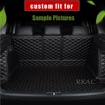 Обичай автомобилни постелки за багажник на карго Подложка за Mazda 5 Premacy 3D специален калъф за всяко време на пълно покритие на автомобила-стайлинг килим подложки втулки