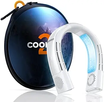 Климатик за врата Coolify2 с дълъг срок на служба, ограничена версия, вентилатор за врата с визуални промяна на температурата, led акумулаторна батерия за преносим съвет
