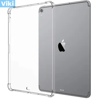 Прозрачен Силиконов Калъф TPU За iPad 10.2 A2198 A2200 A2197, устойчив на удари Тънък Калъф за таблет iPad на 7-то поколение 2019