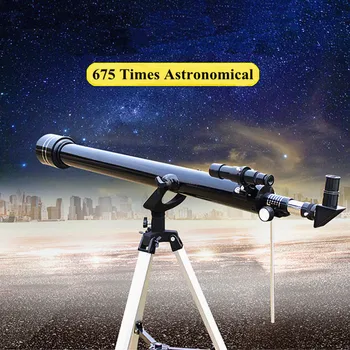 Астрономически телескоп Професионален монокуляр за нощно виждане Мощен космически телескоп с 675-кратно увеличение монокуляр за деца