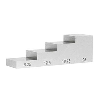 4-стъпка калибровочный блок 1018 от стомана за ултразвукова толщиномера дебелина