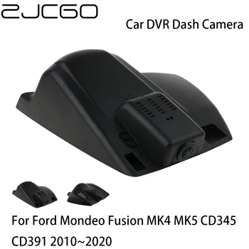 Автомобилен Видеорекордер Дървар Dash Cam Камера, Wifi, Цифров видео Рекордер за Ford Mondeo Fusion MK4 MK5 CD345 CD391 2010 ~ 2020