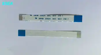WZSM Нов кабел FFC спк стартира строителни със стъпка 1.0 mm Обратната 4pin 6pin 8pin 10pin 12pin 14pin 16pin 18pin 20pin, Дължина 400 mm Гъвкав плосък кабел