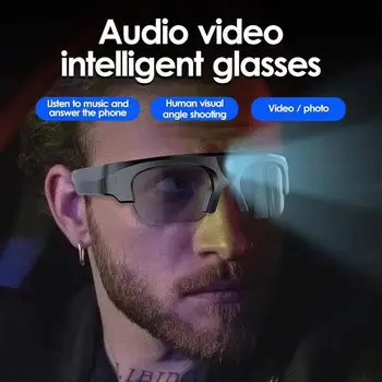 Умни очила с Bluetooth-слушалки Аудио Стерео безжични DV спортни слънчеви очила с Видео камера за джогинг, езда, слушане на музика новост