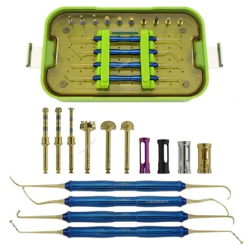 Dentium Dask, определени за синуслифтинга, зъбни импланти, инструменти за хирургическа повдигане, бормашина Dask, прислужници, зъболекарски инструмент