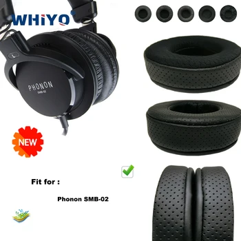 Сменяеми амбушюры за Phonon SMB-02 SMB02 SMB 02, подробности за слушалки, кожена възглавница, velvet слушалки, калъф за ръкави слушалки
