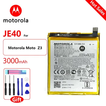 Оригинална батерия за мобилен телефон Motorola New JE40 За Motorola One Moto Z3 Moto G7 Play XT1941 XT1952-1 XT1952-2 XT1952-3 XT1952-4