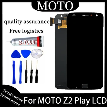 За Motorola Moto Z2 Play LCD дисплей XT1710-02 XT1710 5,5-инчов OLED екран, замени сензорен екран