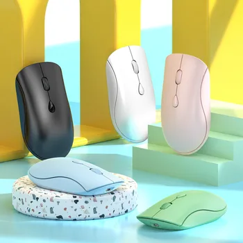 Таблет телефон, компютър, безжична мишка Bluetooth, зареждане, светещ безжична мишка USB 2,4 G, преносима мишката