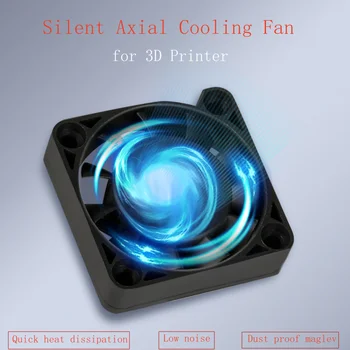 4010 Фен 24 0.1 A Бесщеточный на Вентилатора за Охлаждане на Creality 3D Принтер Маслен Лагер Аксиален Вентилатор Вентилатори за Emilov 3_Ender-3 Neo_Ender_3 Pro